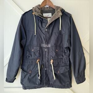 Garbstore Of London Navy Mountain Providence Parka Size Men’s Small